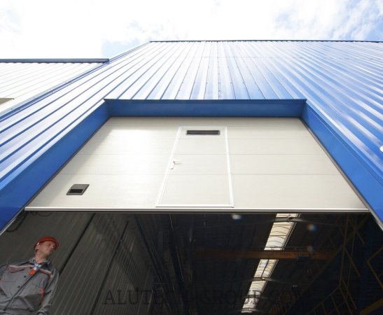 Промышленные ворота Алютех Protrend в Донском