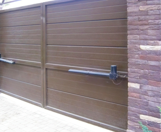 Автоматика для распашных ворот в Донском